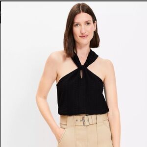 Loft crochet halter top NEW